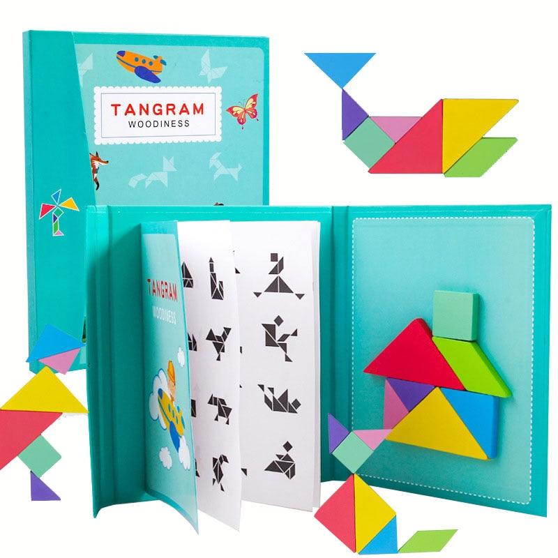 Magnetic Tangram Puzzle – Her Mighty Mind