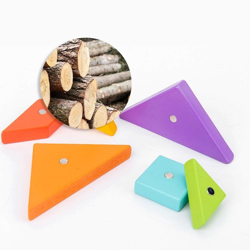 Tangram Puzzle 7 Magnetic Blocks, Toys \ Jigsaw & puzzle Toys \  Educational toys