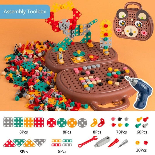 Build a Bear Design & Drill Set - Her Mighty Mind